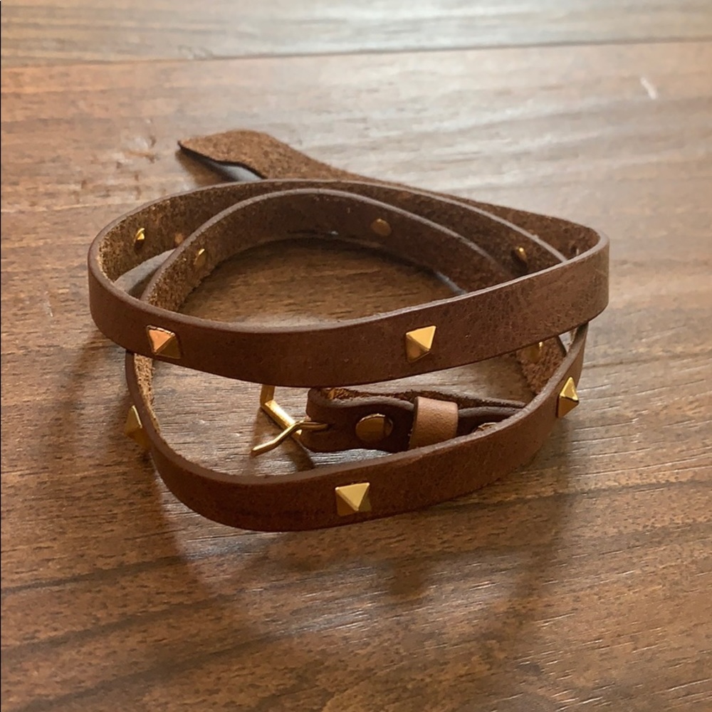 Leather Wristlet/ Anklet